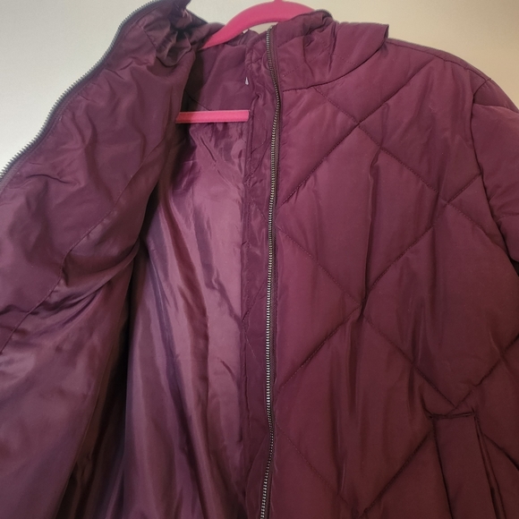 ASOS Puffer Jacket, Size 6, Purple - Picture 5 of 7